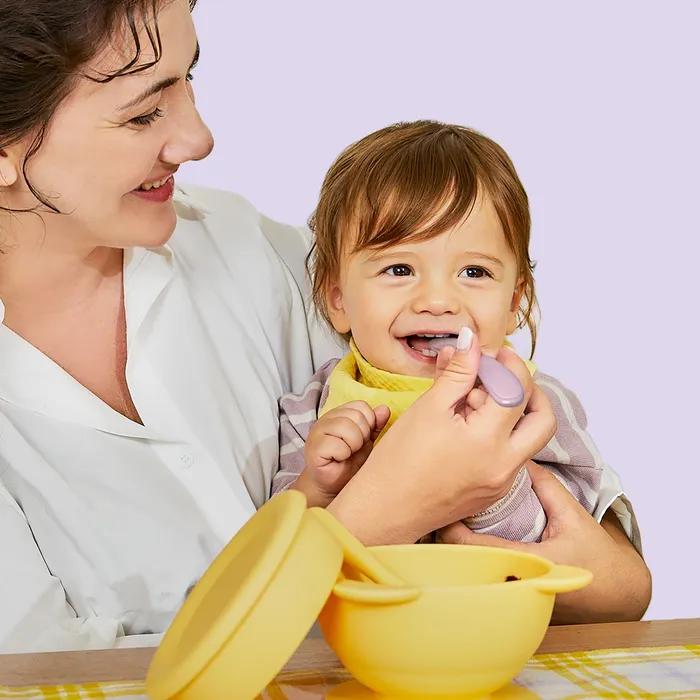 Relieve baby food spoon spoon