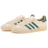 New Adidas Originals GAZELLE INDOOR Abrasion Resistant Low Top Skateboard Shoes Men's Beige Green JR3837
