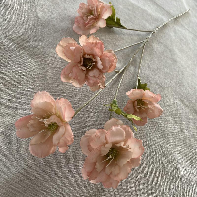 Hibiscus 5 Head Flowers For Wedding Ceremony And Reception Decorations