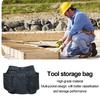Portable Belt Bag Adjustable Waist Tool Pouch Bag Multi-function Electrician Carpenter Tool Bag for Gardening Plumbing Woodwork
