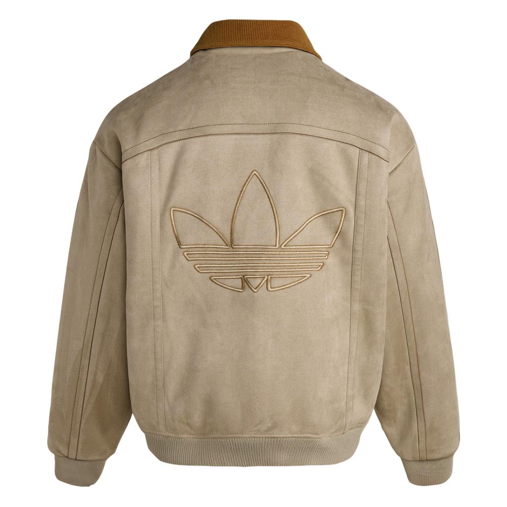 Adidas Originals FW25 Jaqueta Artesanal Acolchoada Ano do Coelho Edição Limitada Estilo Ano Novo Chinês Quente Esportivo Casual Casaco de Algodão Jaquetas Masculinas KT0674