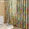 1PC LOZUJOJU European Pastoral Style Printed Colorful Curtains Full Blackout Curtains for Bedroom Living Room Balcony Window for Home Decor