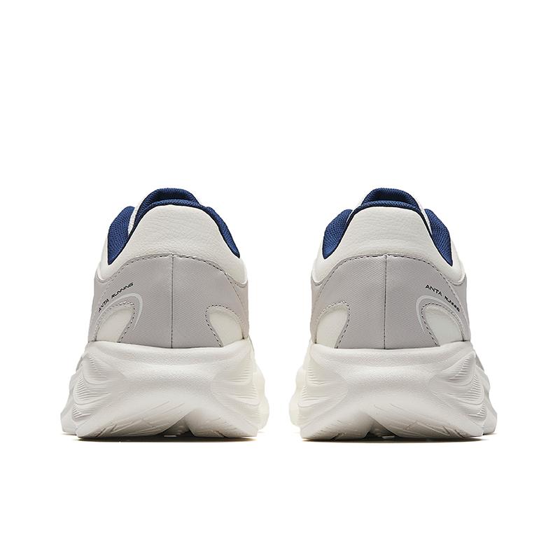 New Anta Star Cloud 2 Cushioning, Wear Resistant Low Top Casual Running Shoes Men's White Gray Blue 912535505-7