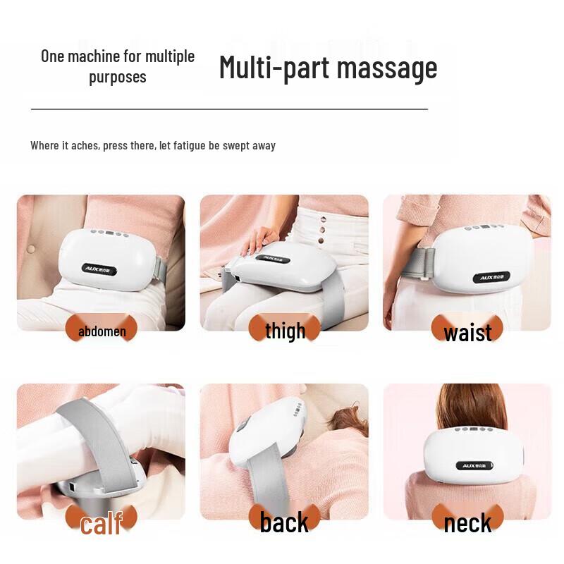 Aux Rechargeable Bianstone Moxibustion Abdomen & Waist Massager