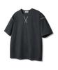 BAKKEN [Men] Color Block Stitch Point Short Sleeve T-Shirt Bk4216 (4 Colors)