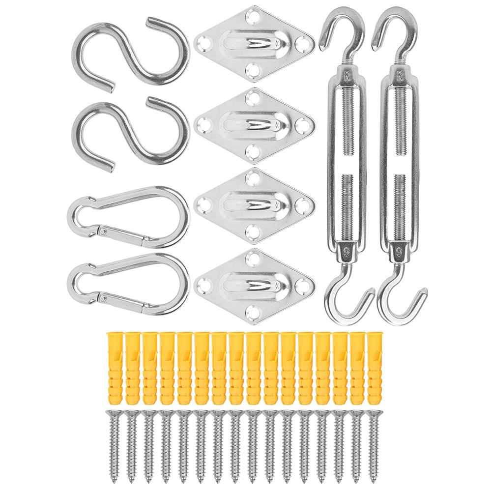 Stainless Steel Boat Awning Hardware Fitting Rhombus Buckle Spring Hook Accessories