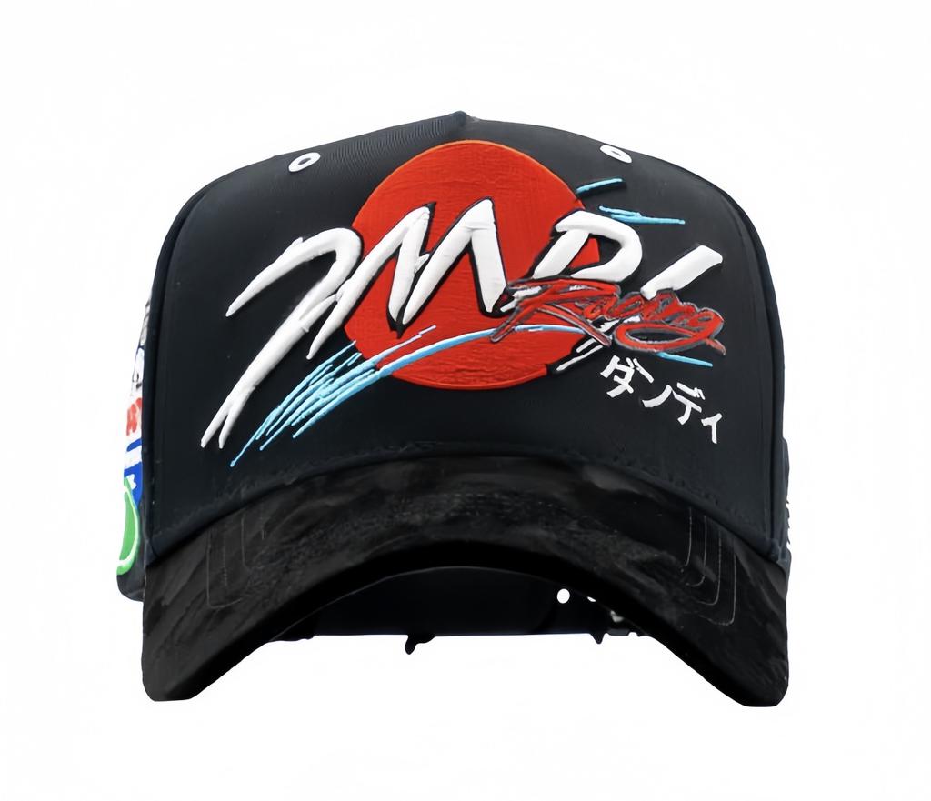 High Quality Gorra Hats Original Curved Brim Hat's 5 Panel Rhinestone Hats Sad Boys Sports Baseball Caps