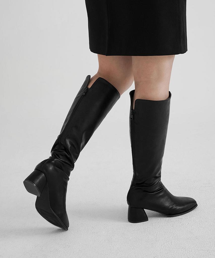 Chaakan Hardin Cutout Long Boots Bllts4F1148