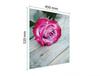 GLASSCHNEIDEBRETT 45x52 ROSE