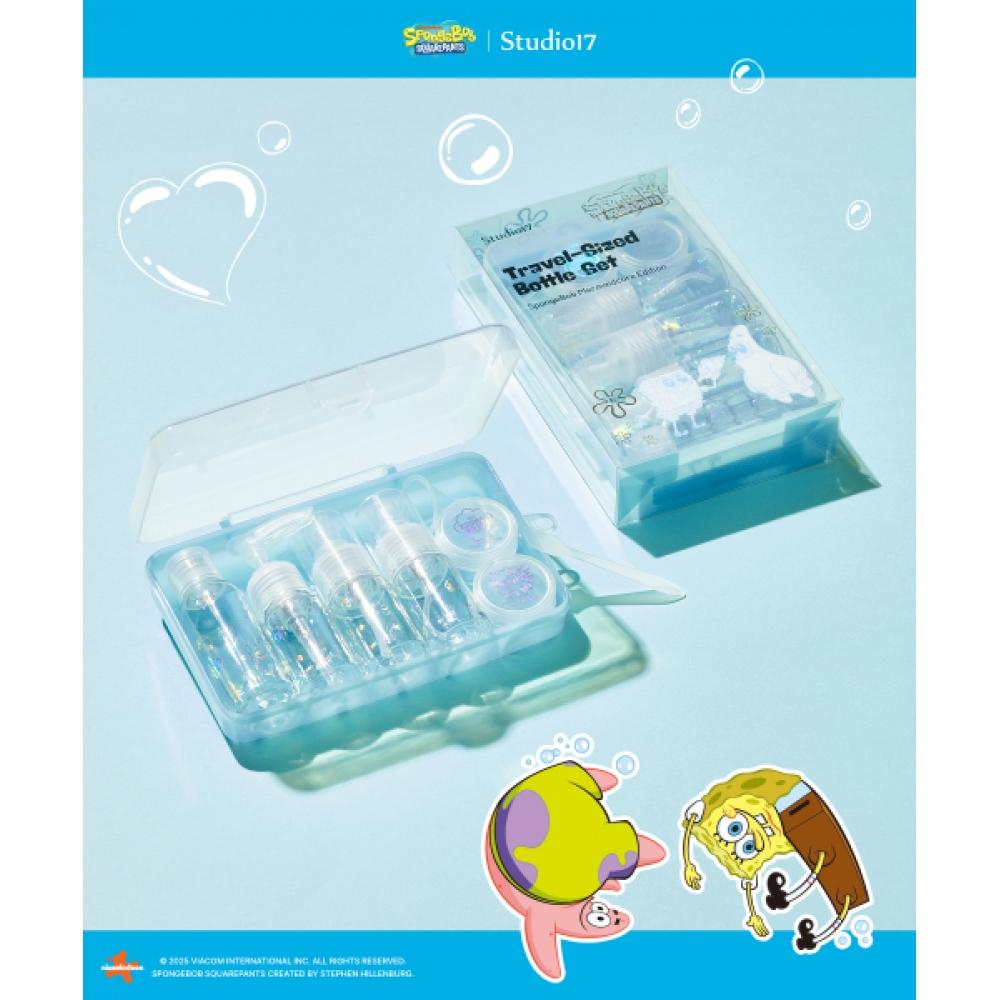 Studio17 Travel Empty Bottle Set Spongebob Mermaid Core Edition NONE