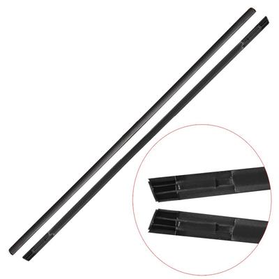 Kit de moulage de garniture de toit de voiture, 2 pièces, noir, pour Toyota Corolla 2003 2004 2005 2006-2008