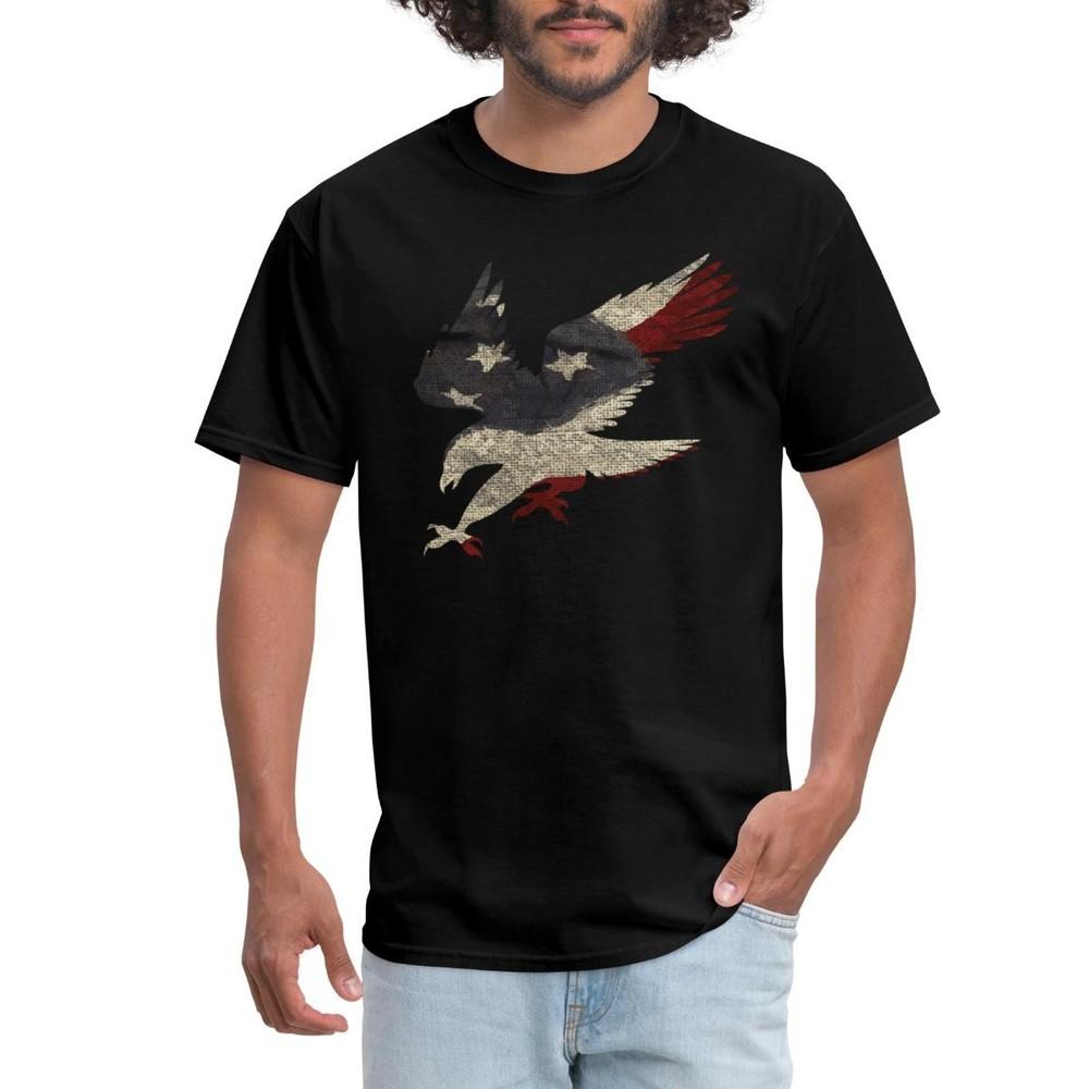 American Eagle US Flag Independence Day 4th Of July Men s T-Shirt Unisex T-Shirt XXL