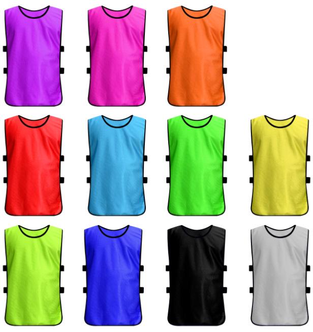 Rip-Ready Velcro Name Tag Running Vest - Team Uniform Style