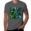 Deep Sea Life Pattern T-Shirt for a Boy Graphic Tee Shirt Plus Size Clothes T Shirt Men