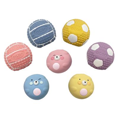 With Us Damda Puppy Sports Ball Toy 4-Piece Set Squeaking Puppy Toy Squeaking Toy