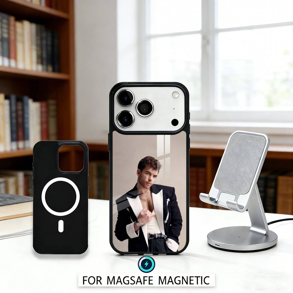 Actor L-Luke Newton Phone Case For iPhone 17,16,15,14,13,12,Pro,Max For Magsafe Magnetic Wireless Charging