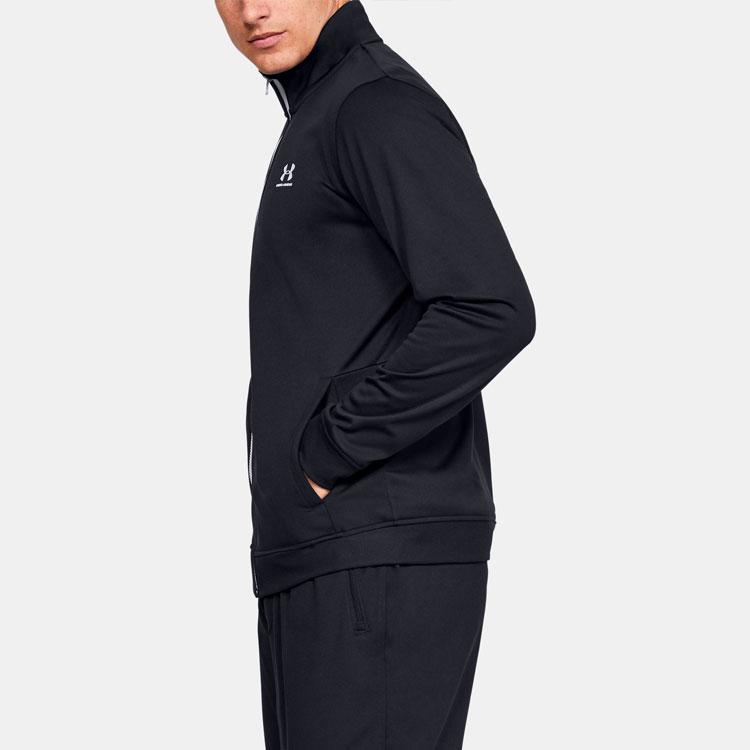 Under Armour Sportstyle Tricot Casual Sports Jacket Men Black 1329293-002