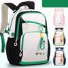 Candy Colored Large Capacity School Backpack Fashionable Travel Backpacks for Men and Women Nylon Student School Bag Stitch