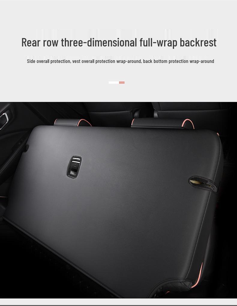 Leapmotor T03 Full Leather Car Seat Cover - All-Season, Universal Fit