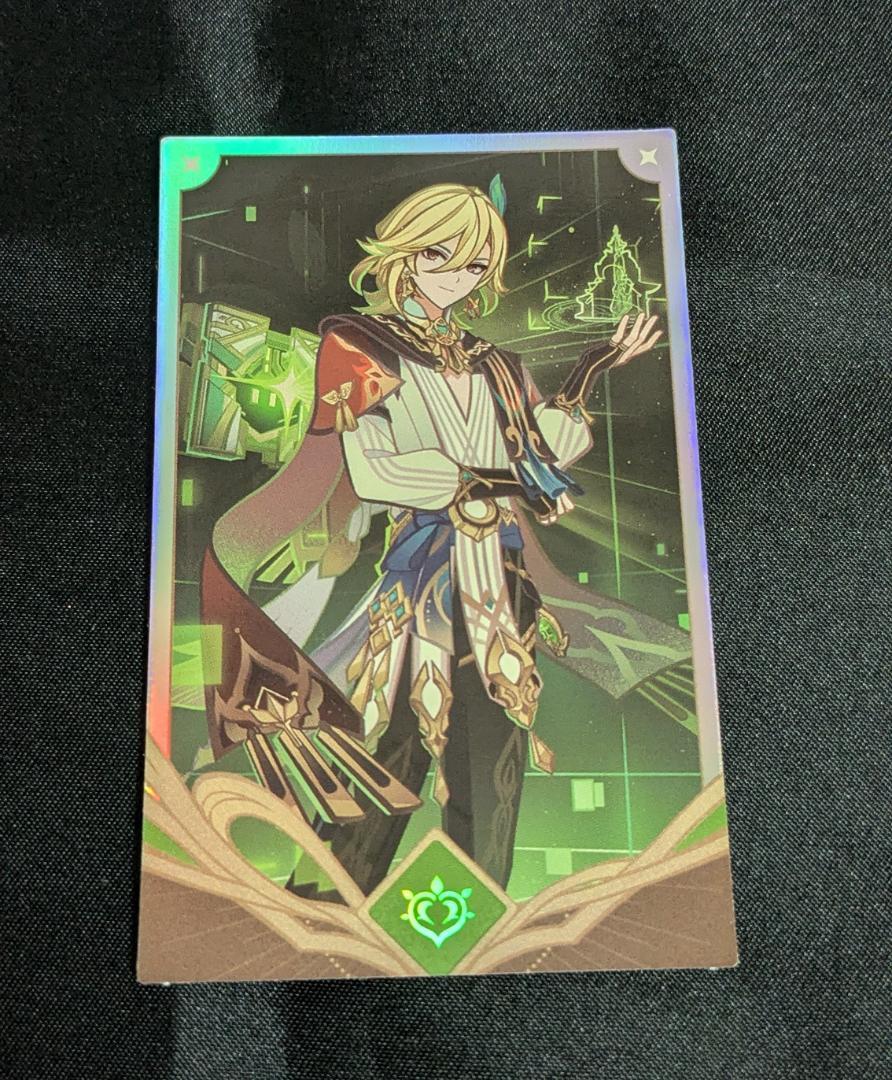 

[USED] Kaveh Seven Saints Summon Random Photo Card Genshin Impact Cafe in Seoul Korea Exclusive