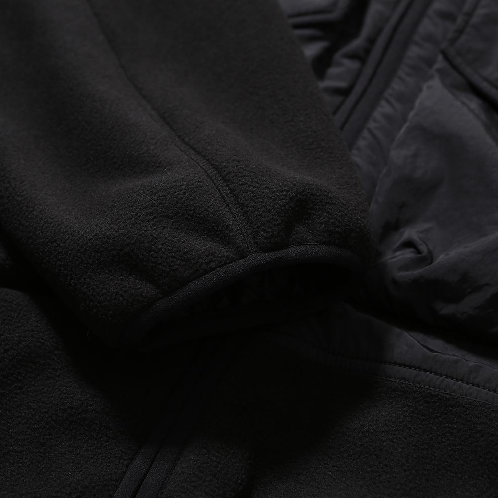 Moif [Aw25] Hiker Fleece Jumper / Black