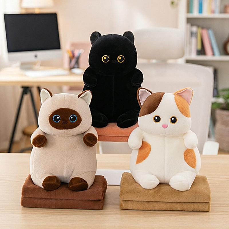 Plush Cat Toy Keychain With Pp Cotton Filling For Kids And Collectors