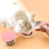Reusable Cat Food Can Lid And Spoon Set Multifunctional Pet Wet Food Feeding Scoop Sealed Pet Leak-proof Food Storage