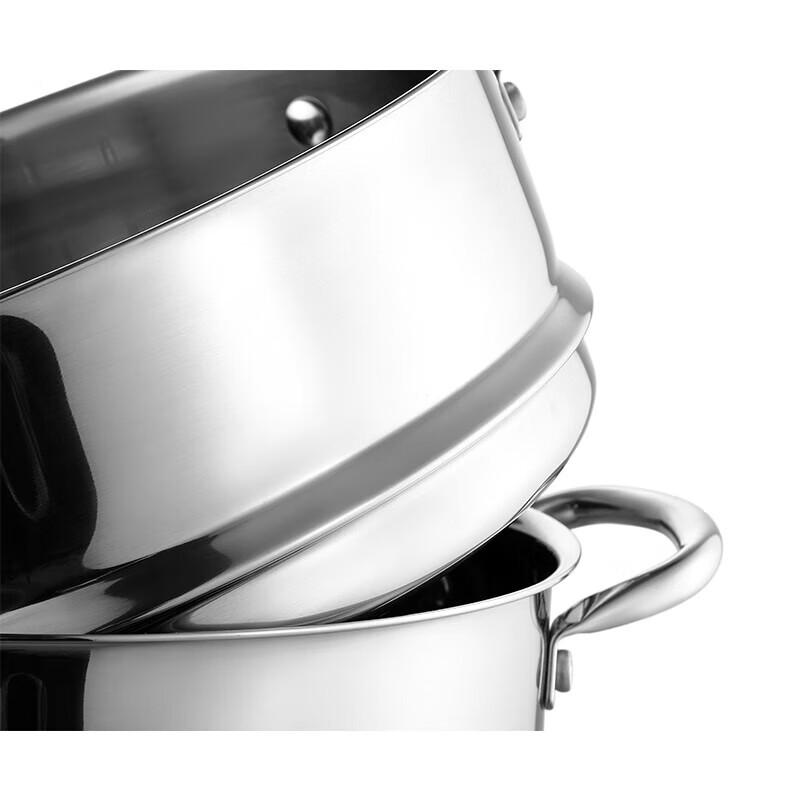 Zhang Xiaoquan 304 Stainless Steel Double Layer Steamer Pot