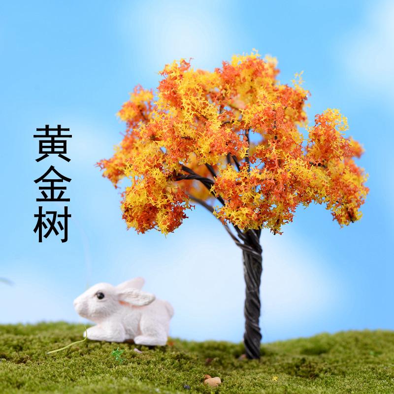 Miniaturi Decoratiuni Artizanat Seturi Micro-peisaj Ornamente mici Decoratiuni pentru copaci artificiali Gradinarit Amenajare a teritoriului Figurine