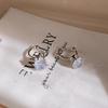 Shiny Zircon Ear Cuff Non-Piercing Earrings Fashion Delicate Simple Silvery Mini Ear Clip Earrings Female Jewelry Gift Wholesale