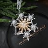Festive Snowflake, Bell & Butterfly Acrylic Ornaments for Christmas/New Year Tree
