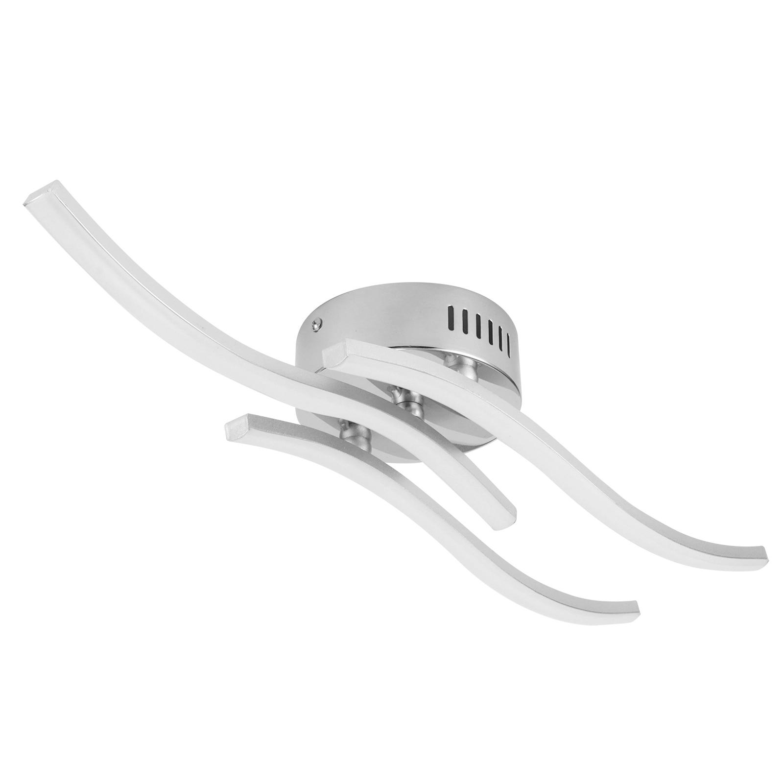 

Ceiling Light Home Living Room WavyShape Parallel LED Lamp Decoration White Light AC85265V