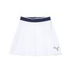 Fashion Color Block Breathable Brand Logo Design Casual Skirt Women Skirts White Blue Navy 671728-02