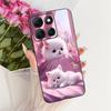Phone Case For Moto G86 Cover Cute Cat Fashion Funny Luxury Painted Funda For Motorola Moto G86 Casing