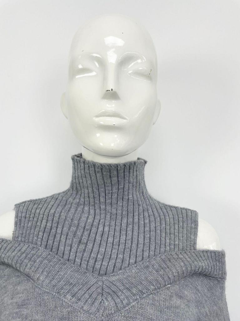 2024 Fall/Winter Women's Off-the-Shoulder Turtleneck Sweater: Sexy European-American Style, Loose-Fit Pullover Tops