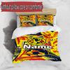 3pcs Duvet Cover Set (1*Duvet Cover + 2*Pillowcase, Without Core), Custom Name Club America Pattern Bedding Set, Home Bedroom Decor Gift