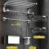 Aokewen All-Copper Luxury 5-Piece Bathroom Hardware Set
