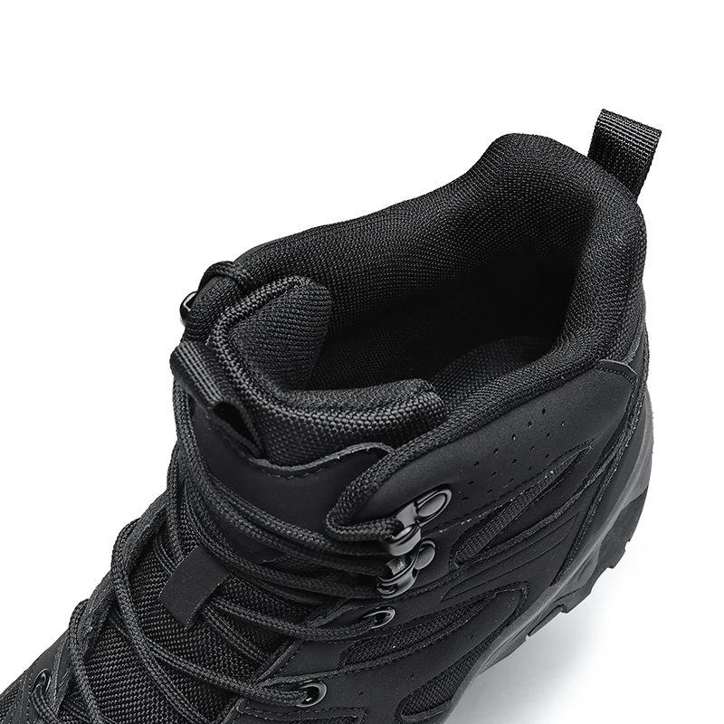 High-top Men's Hiking Shoes Plus Size 39-48 Breathable Casual Trainers Anti-slip Outdoor Sneakers for Trekking Camping