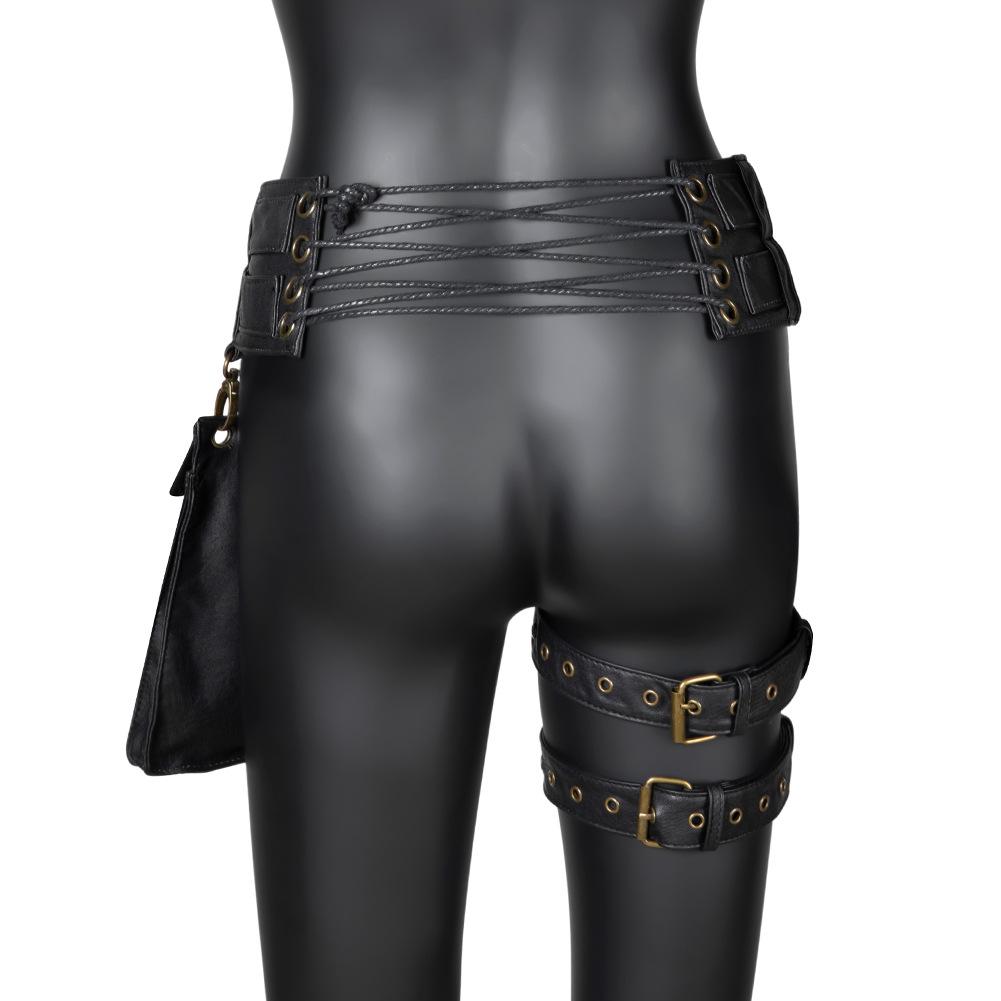 2025 Women's Cross-border PU Fanny Pack: European & American Retro Waist Accessory
