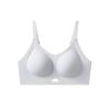 Threaded Light and Breathable Bra, Gathered Jelly Strips, Soft Support, Beautiful Back, No Traces, Closed Breasts, High Elastic and Non-slip Bra Cover