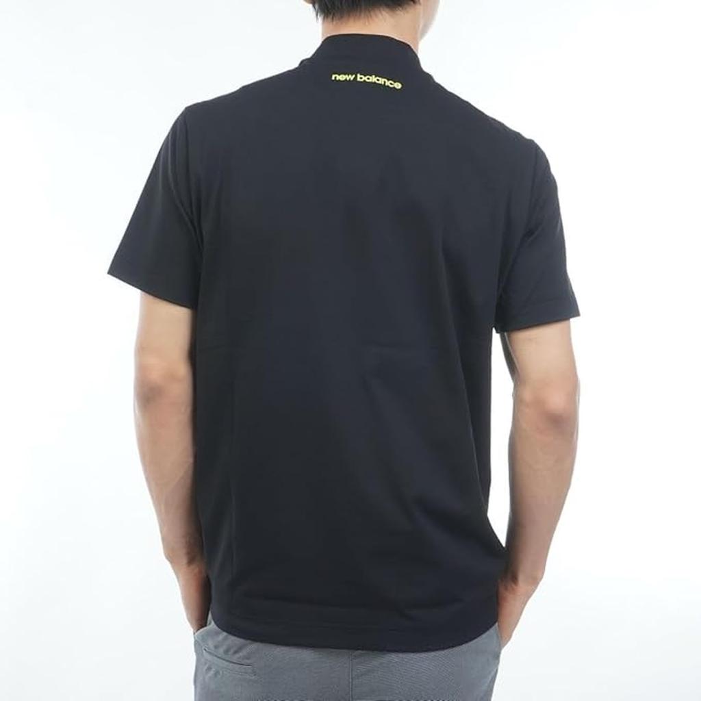 Golf-Poloshirt 6 [New Balance] Kurzarm (Dehnbar & Kühlend) / Herren / 012-6166010 010_Schwarz [LL]