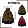 Women's Steampunk Gothic Skirt Halloween Pirate Costume for Christmas Role Play