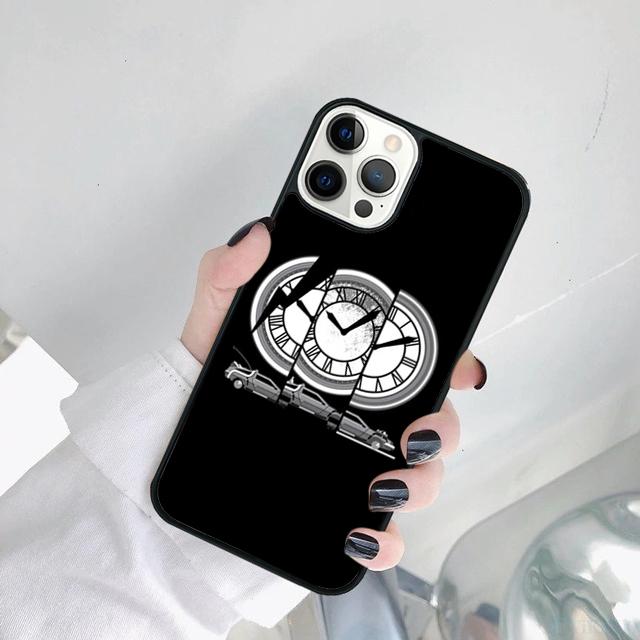 Back To the Future DeLorean Phone Case Cover For iPhone 17 Air 15 16 14 11 12 13 Pro MAX Plus