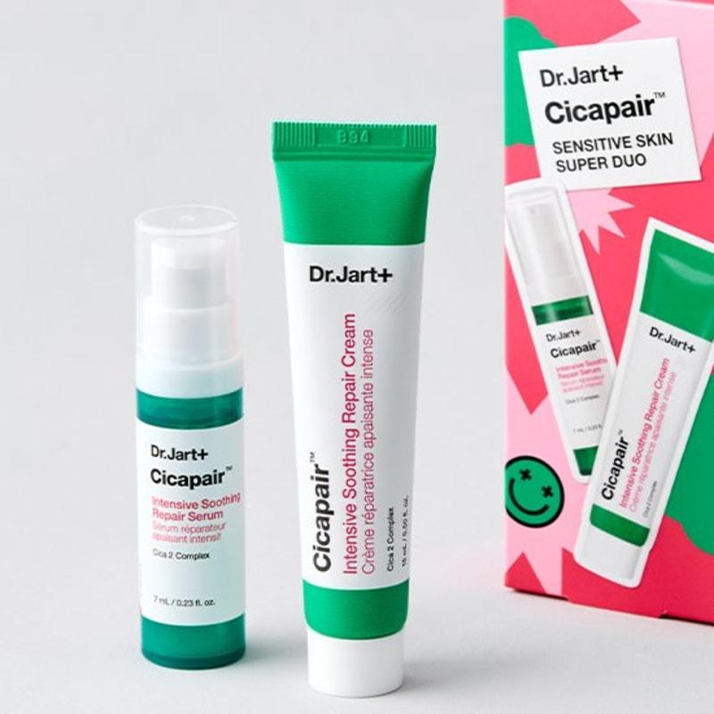 

[Dr. [Jart] Cicapair для чувствительной кожи Супер Дуэт (Крем 15 мл + Сыворотка 7 мл)