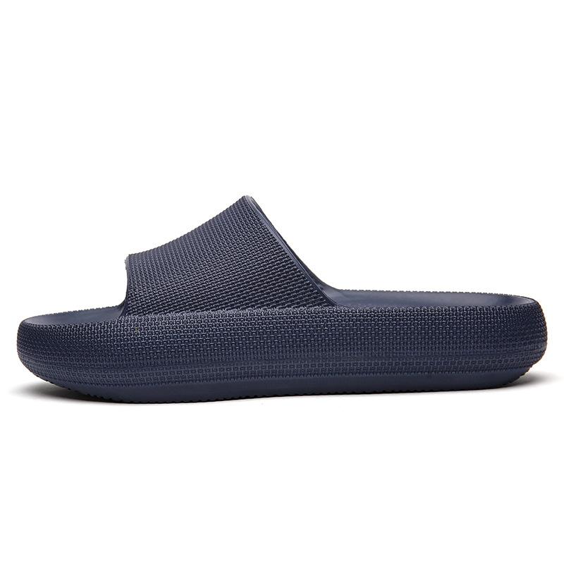 Spring and summer new thick-soled heightening trendy shoes, outside wear home indoor slippers sandals men's and women's shoes