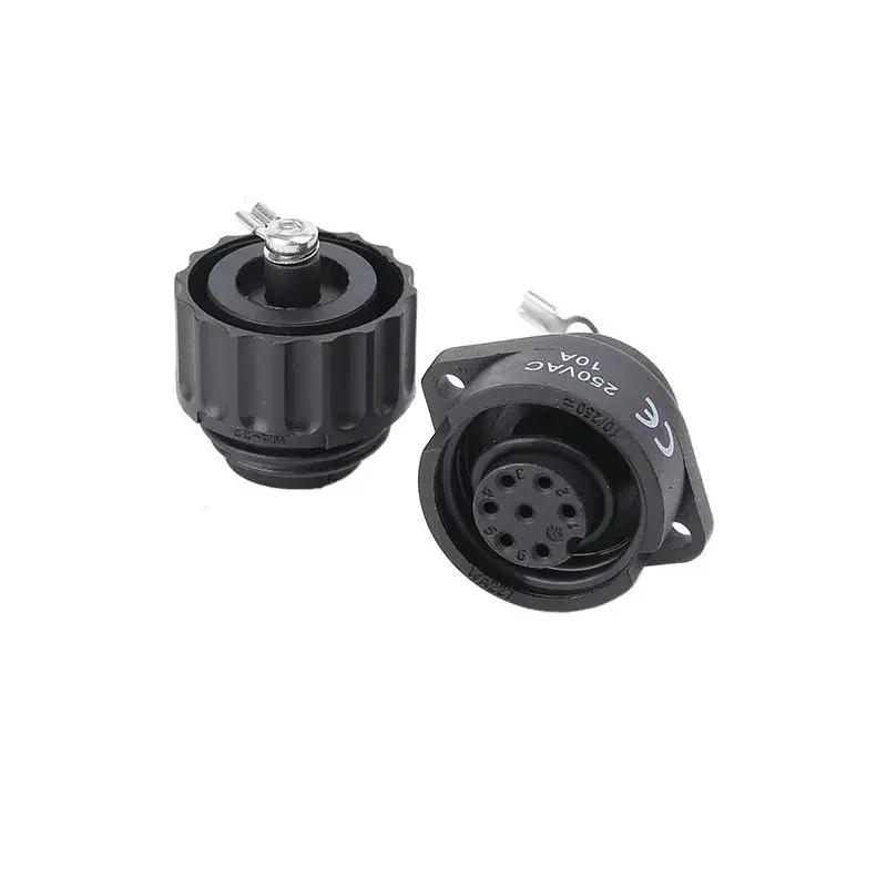 WEIPU WA22 TL+Z 4Pin 7Pin Signal Adapter Male Female Plug Solder/Screw Connect Waterproof Power Plastic Aviation Connector IP67