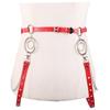 New Personalized Double Shoulder Faux Leather Waist Chain Strap