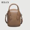Japanese Cute Mini Small Square Bag Texture Soft Leather Shopping Small Shoulder Bag Retro All-Match One-Shoulder Portable Mobile Phone Bag