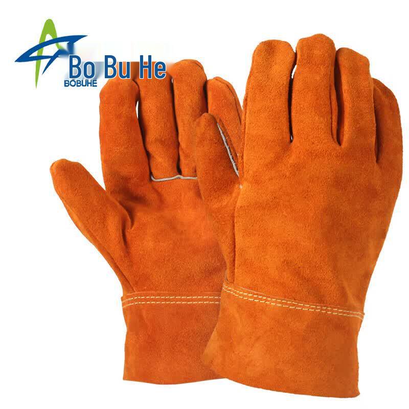 Bobuho Short Cowhide Welding Gloves