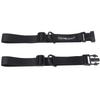 [Wisdompro] Chest Strap, Backpack Anti-Slip Belt, Buckle Type, Adjustable, BackpackRucksack Band, Shoulder Strap Fixing, Black, 1 Pair